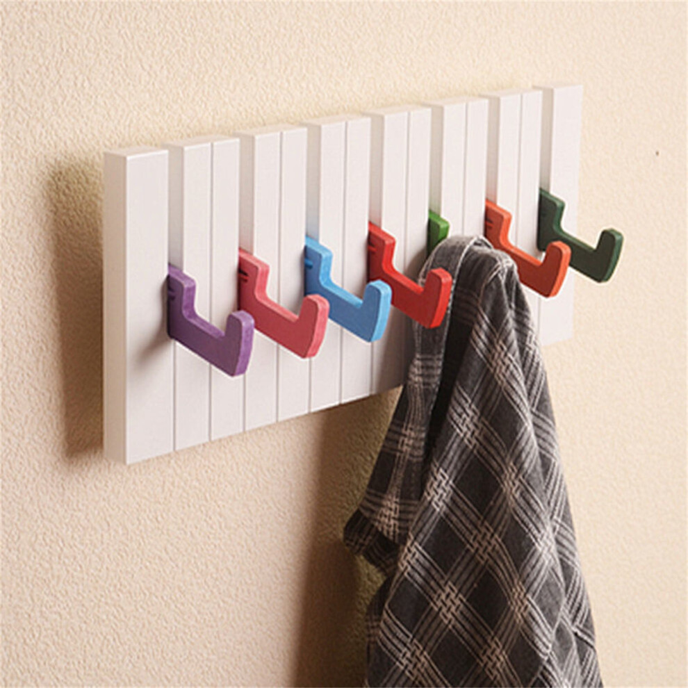 Piano Key Wall Hanger Rack 1 Piece 9336866855494