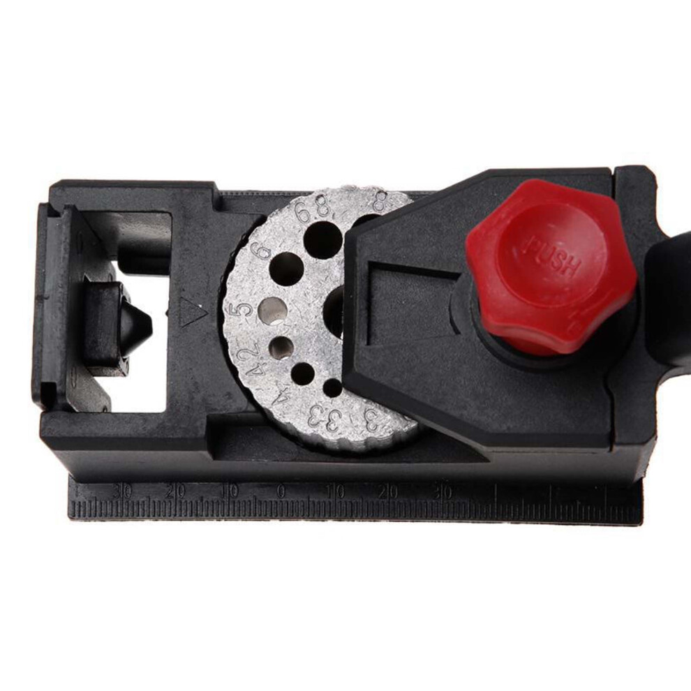 Dowel Drill Guide For Woodworking, 10-Hole Fixture With 9336866855791