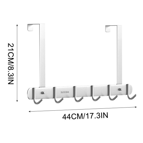 Stainless Steel Door Hook Heavy Duty 1 Pack 2