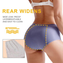 (M) 8 Pack Women Everdries Leakproof Underwear Incontinence Leak Proof Protective Panties