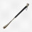 Brass Metal Shoe Horn with Long Handle Practical Shoe Accessory Black 58cm 3