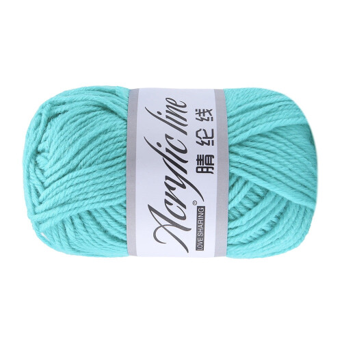 Fio de lã grosso, 50g, para cachecóis e gorros.