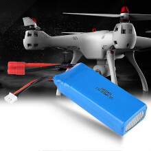 2S 7.4V 2000mAh 25C LiPo Battery with Banana Plug compatible with RC Quadcopter