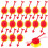 25 Pcs Arrow Spinners Game Spinner Game Spinner Arrow Game Plastic Pointer Rotating Arrows Game Pointer 2