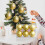 Christmas Ball Office Decor Matte Gold 6pcs 8cm 6