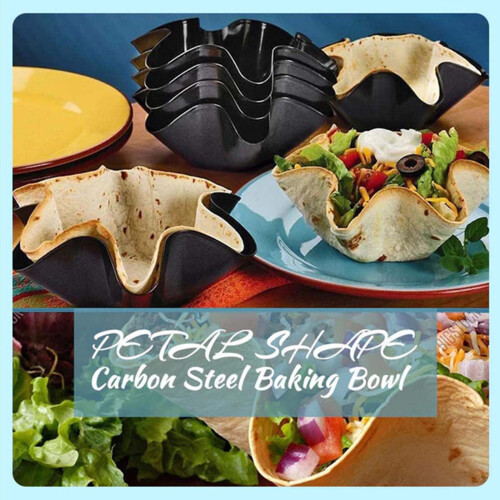 Flower-shaped carbon steel baking pan non-stick 1 piece 2