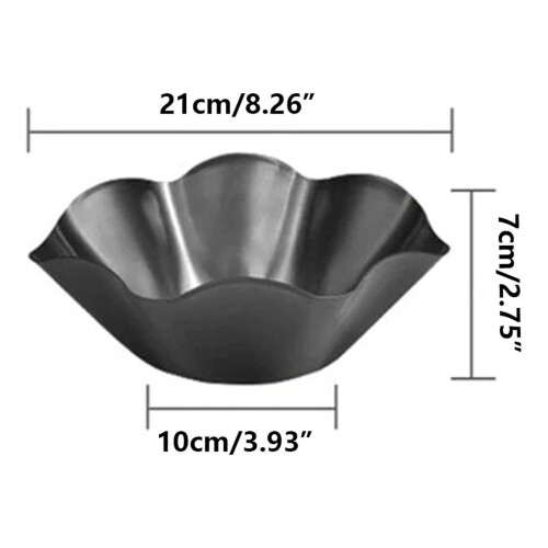 Flower-shaped carbon steel baking pan non-stick 1 piece 1