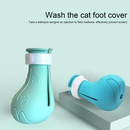 Cat Claw Covers Soft Silicone Anti-Scratch 4 Pcs 2