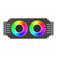 Memory Chip Heatsink with Dual 120mm Fan for DDR4 DDR5