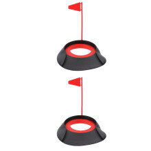 Golf Practice Disc Plastic Exercise Tool 2 pcs
