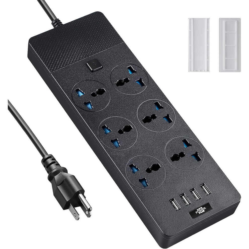 Power Strip With Usb Ports 6-Outlet 6-Foot Cord 917087635622