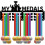 Medal Holder Display Rack Black 11.4 x 4.9 Inch 1
