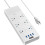 Surge Protector Power Strip with USB 6 Outlets 6 Ft Flat 1