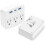 Cruise power strip foldable non-surge 2-pack with USB-C 1