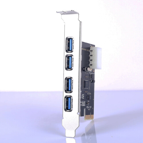 PCIe Riser Expansion Card USB 3.0 4-Port 1
