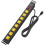 Rack-Mount PDU Power Strip with 8 Wide-Spaced Right-Angle 1