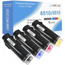 6510 6515 toner cartridge black cyan magenta yellow 4-color