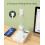 USB-C power strip with 4 USB ports and 3 AC outlets 2