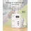 USB-C power strip with 4 USB ports and 3 AC outlets 5