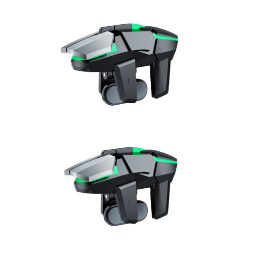 Game Trigger for Mobile Gaming – 2pcs 6-Finger Aim Assist
