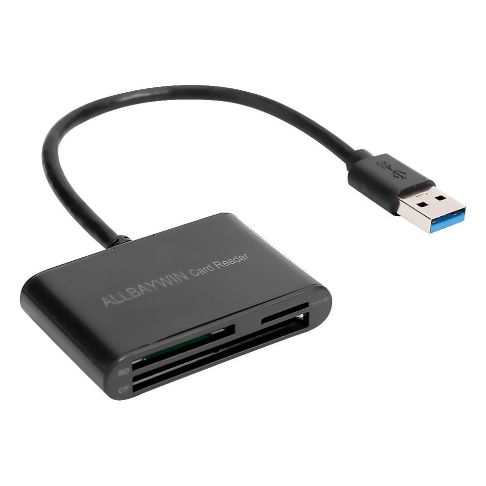 Jixopn 3-In-1 Card Reader For Sd Tf Cf Cards Usb 3.0 917087639026