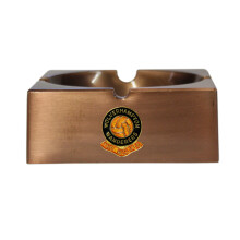 Wolverhampton Wanderers Football Club Antique Effect Metal Ashtray