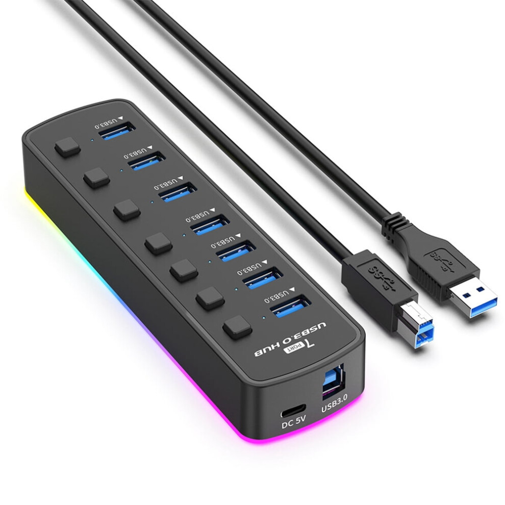 Usb Docking Station 7-In-1 5Gbps With Independent Switch 917087639286