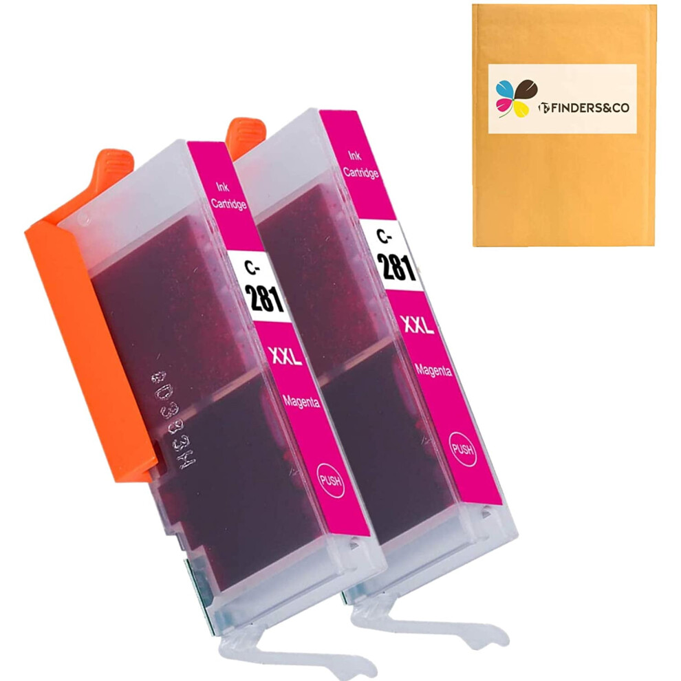 Cli-281Xxl Magenta Ink Cartridge For Canon Pixma Pink 917087639248