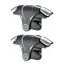 RGB 4-Finger Mobile Gaming Trigger for iOS Android 2 pcs