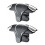 RGB 4-Finger Mobile Gaming Trigger for iOS Android 2 pcs 1
