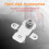 Jixopn M.2 SSD heatsink bracket 2230/2280 copper cooler for 6