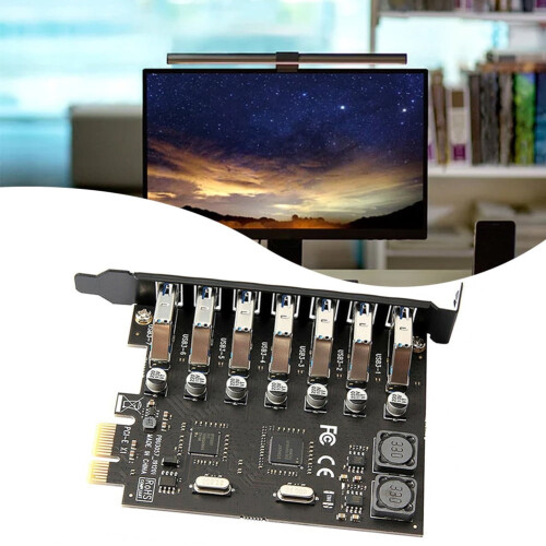 USB 3.0 PCIe Expansion Card 7-Port 5Gbps 1
