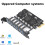 USB 3.0 PCIe Expansion Card 7-Port 5Gbps 8