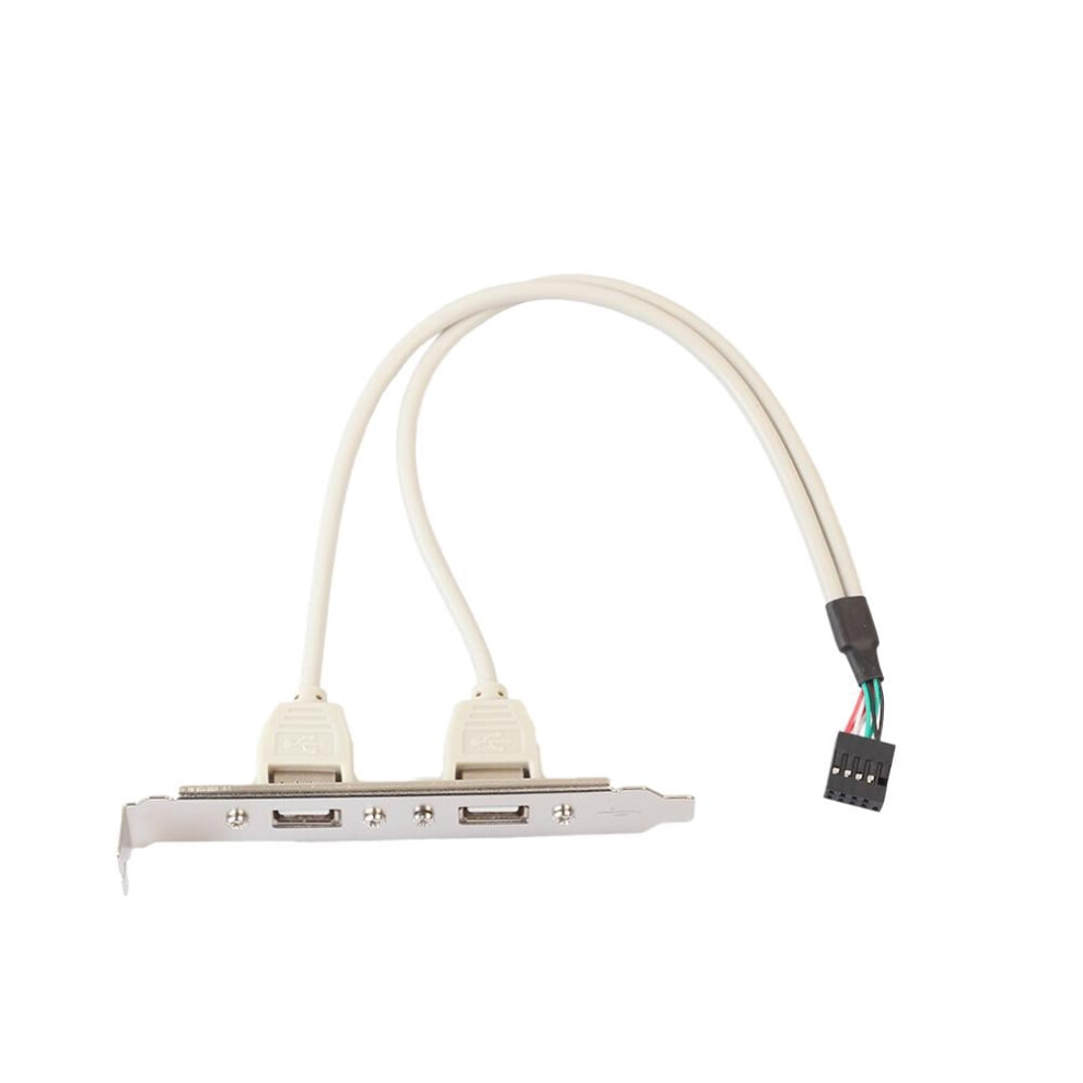 Usb 2.0 Female To 9-Pin Motherboard Adapter Cable 917087644884