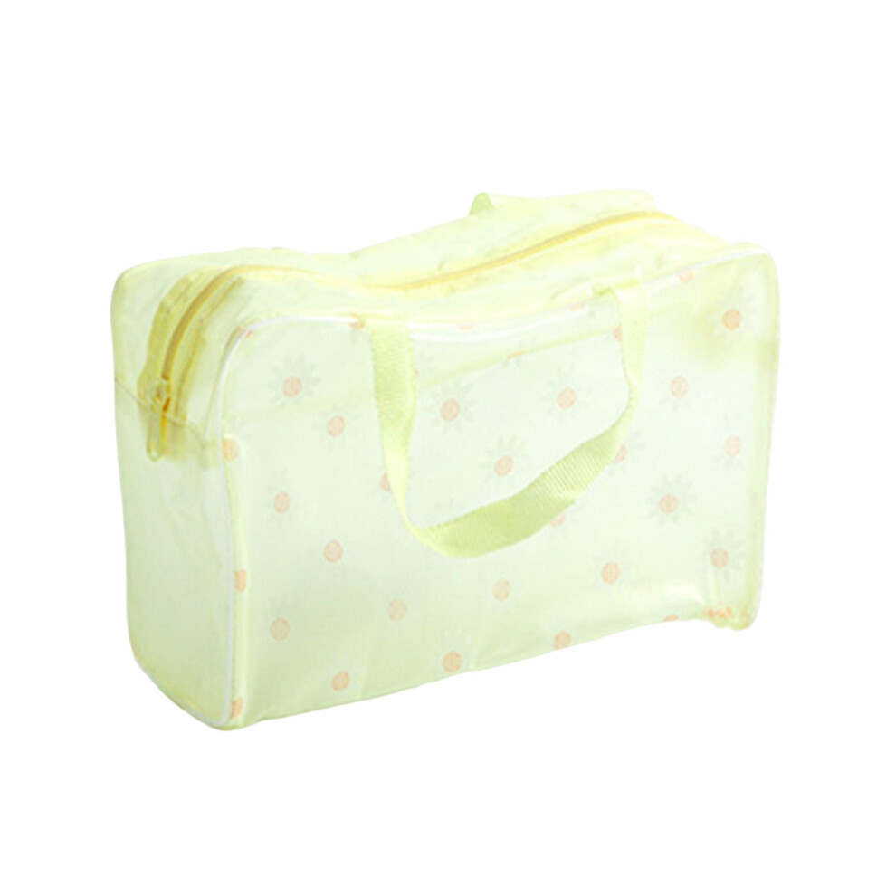 Cosmetic Bag Translucent Waterproof Foldable 1 Pack