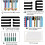 Medal Holder Display Rack Black 11.4 x 4.9 Inch 3