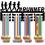 Medal Holder Display Rack Black 11.4 x 4.9 Inch 8