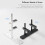 Aluminum PC Case GPU Cooling Holder for ATX ITX 2