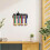 Medal Holder Display Rack Black 11.4 x 4.9 Inch 6