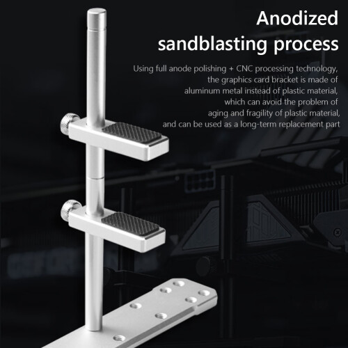Aluminum PC Case GPU Cooling Holder for ATX ITX 2