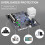 Surge Protector Power Strip with USB 6 Outlets 6 Ft Flat 4