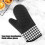 Gants de micro-ondes en coton et gel de silice (lot de 2) 4