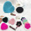 Silicone eyeshadow brush cleaner heart-shaped 1 piece 7