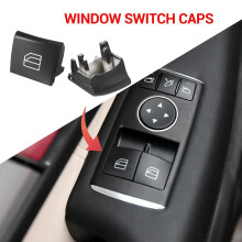 Window Switch Repair Button Cap compatible with Mercedes Benz A, ML, GL, R Class W164, X164, W251, W245, W169