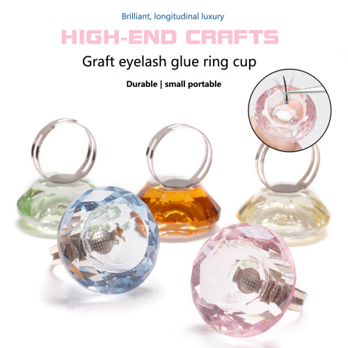 Ring Holder for Lash Extensions Adjustable Portable 1