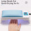 Nail Hand Rest with UV Light and Digital Timer 3