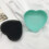 Silicone eyeshadow brush cleaner heart-shaped 1 piece 3