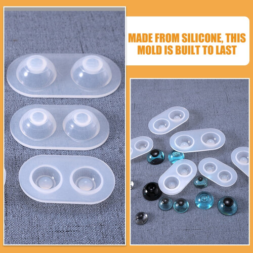Silicone Eyeball Mold Reusable 6 pcs 1