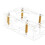 Jixopn Raspberry Pi 5 acrylic case transparent model A 3