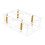 Jixopn Raspberry Pi 5 acrylic case transparent model A 6